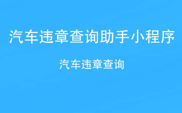 违章查询助手app_违章查询助手官网下载_全国违章查询助手