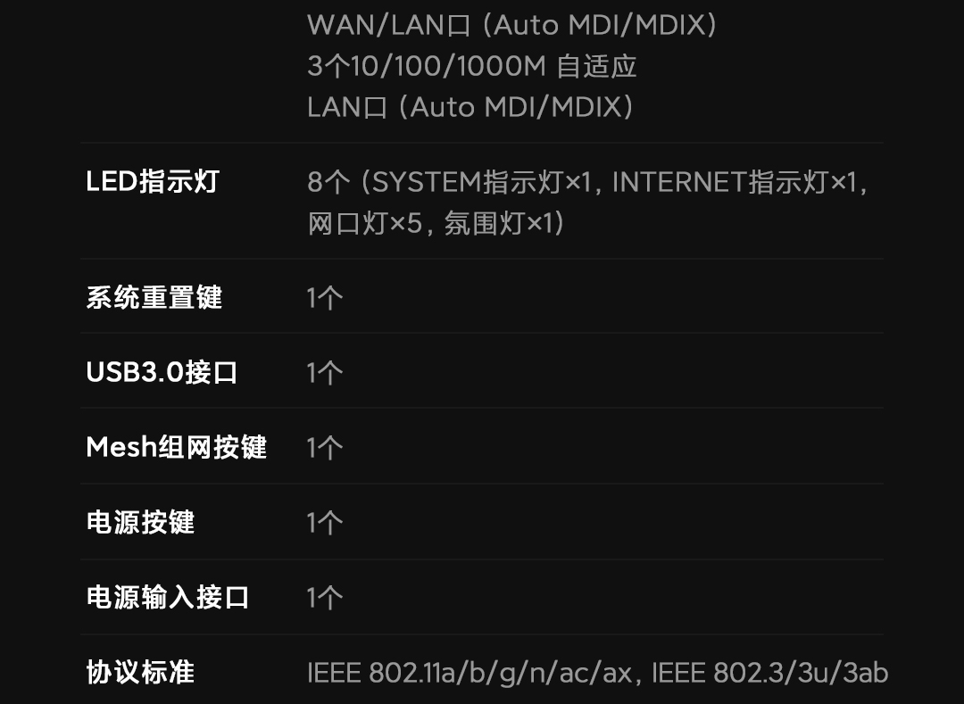 小米路由器ax3000_小米路由器3千兆版参数_小米路由器3c300m